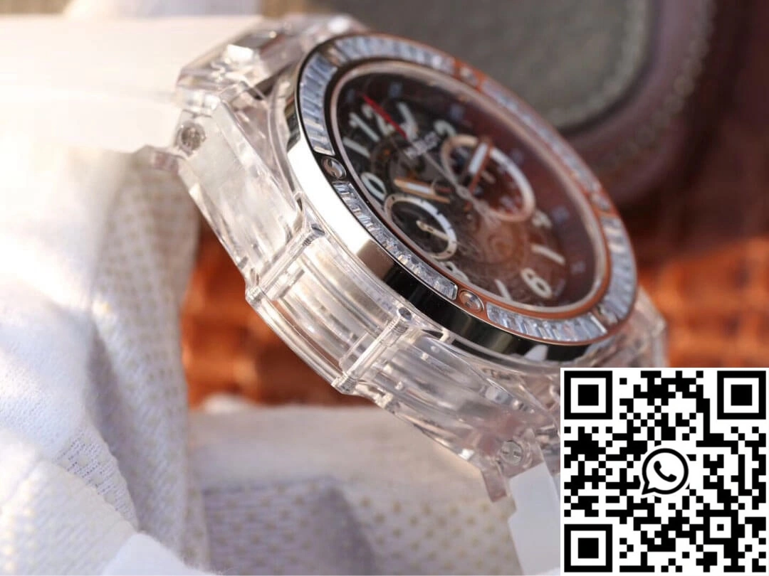 Hublot Big Bang 411.JX.4802.RT Diamond Bezel Hollow Dial