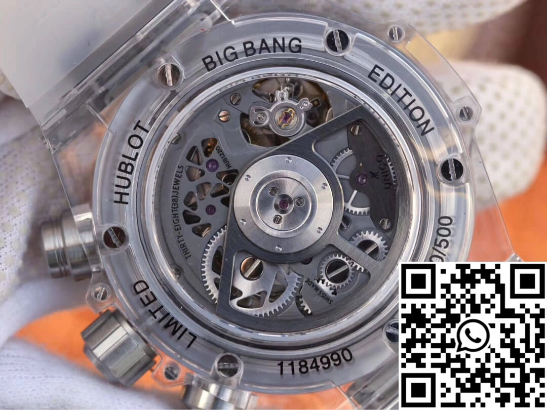 Hublot Big Bang 411.JX.4802.RT Diamond Bezel Hollow Dial