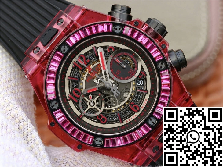 Hublot Big Bang 411.JX.4802.RT Red Case Black Strap