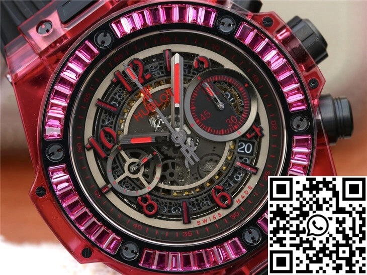 Hublot Big Bang 411.JX.4802.RT Red Case Black Strap