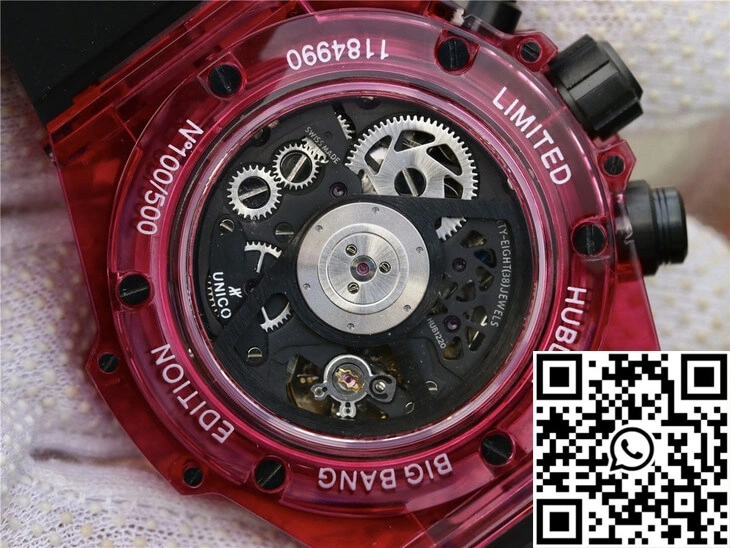 Hublot Big Bang 411.JX.4802.RT Red Case Black Strap