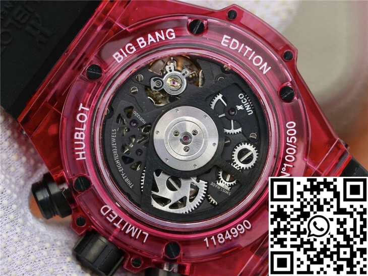 Hublot Big Bang 411.JX.4802.RT Red Case Black Strap