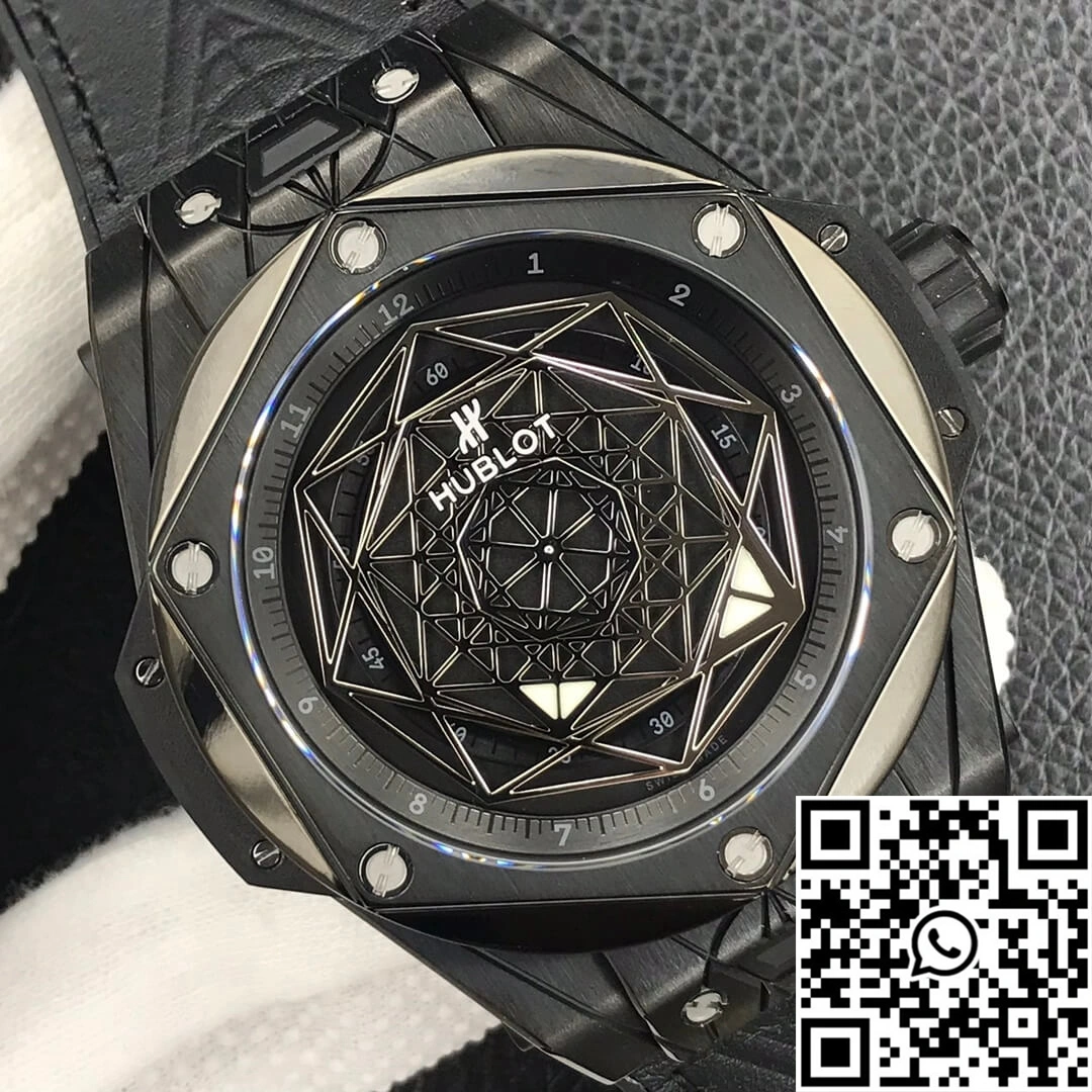 Hublot Big Bang 415.CX.1112.VR.MXM18 WWF Factory Black Dial