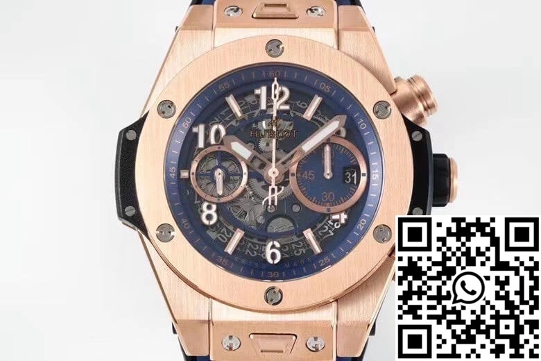 Hublot Big Bang 421.OX.5180.RX ZF Factory Rose Gold Blue Dial