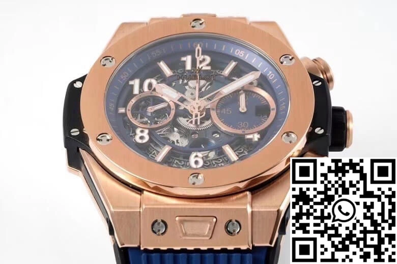 Hublot Big Bang 421.OX.5180.RX ZF Factory Rose Gold Blue Dial