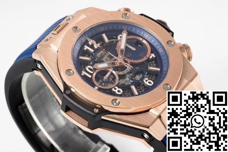 Hublot Big Bang 421.OX.5180.RX ZF Factory Rose Gold Blue Dial