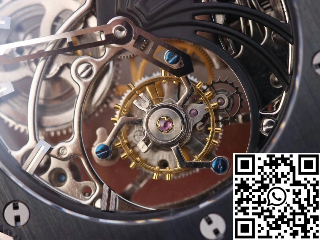 Hublot Big Bang Hollow Tourbillon Ceramic Bezel Skeleton Dial