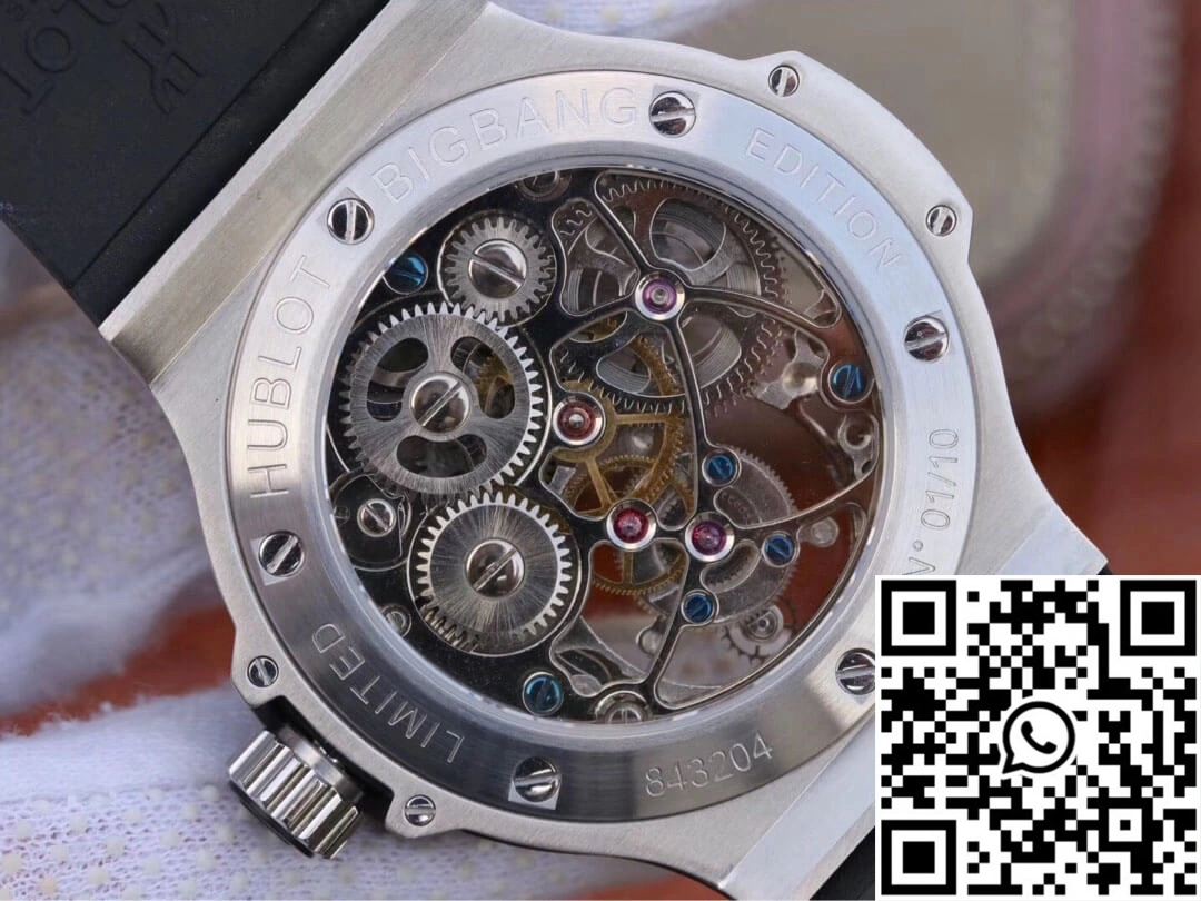 Hublot Big Bang Hollow Tourbillon Ceramic Bezel Skeleton Dial