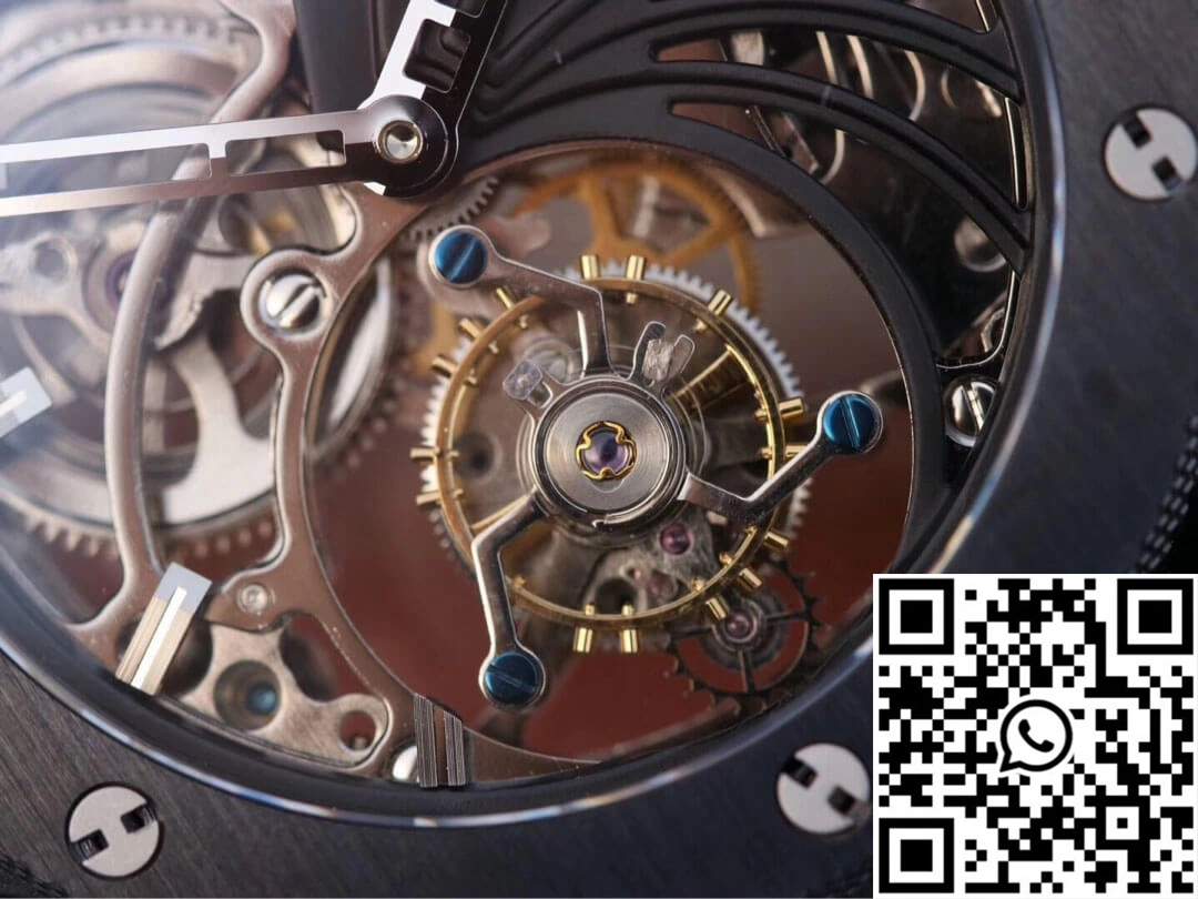 Hublot Big Bang Hollow Tourbillon Ceramic Skeleton Dial