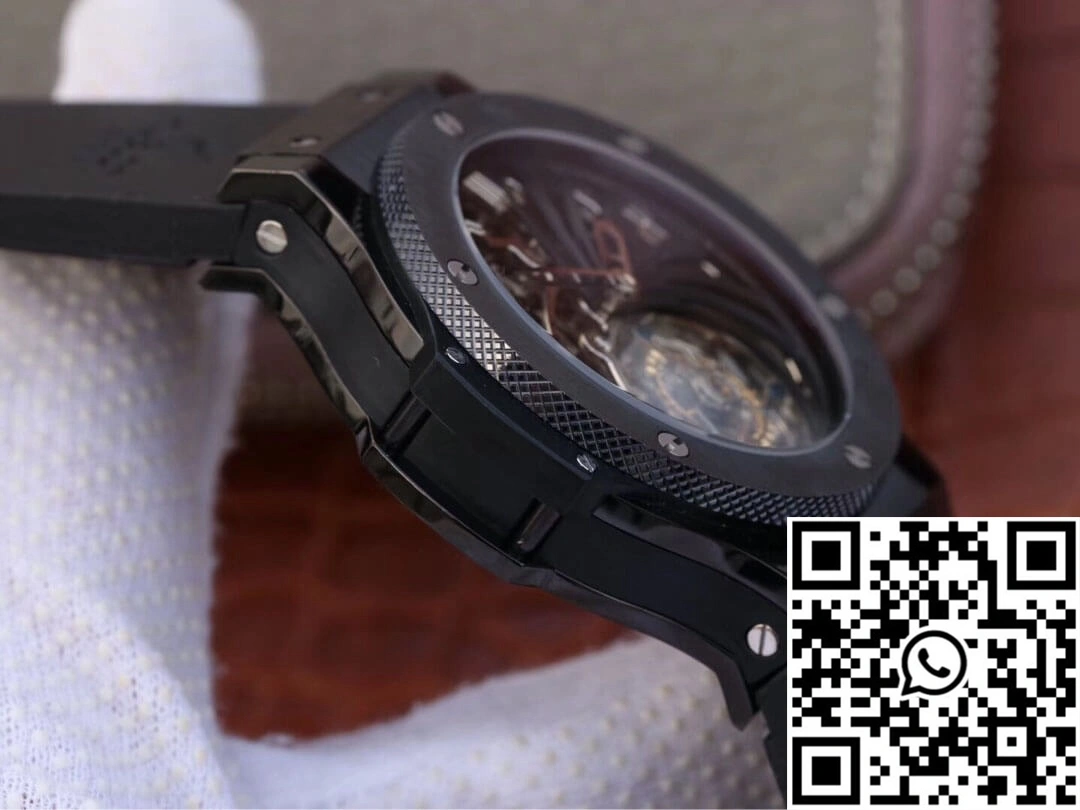 Hublot Big Bang Hollow Tourbillon Ceramic Skeleton Dial
