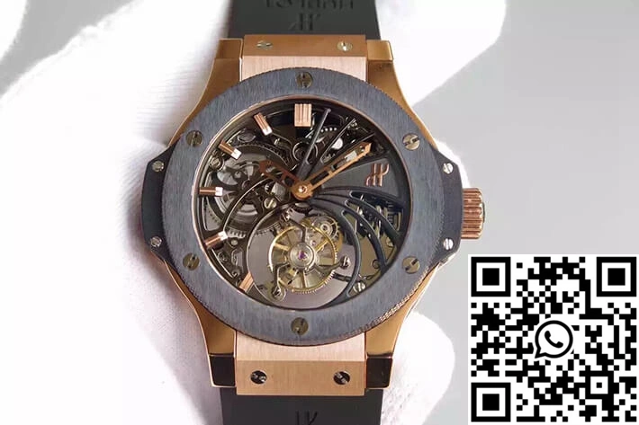 Hublot Big Bang Hollow Tourbillon Skeleton Dial