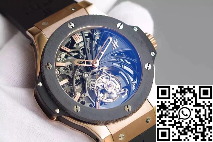 Hublot Big Bang Hollow Tourbillon Skeleton Dial