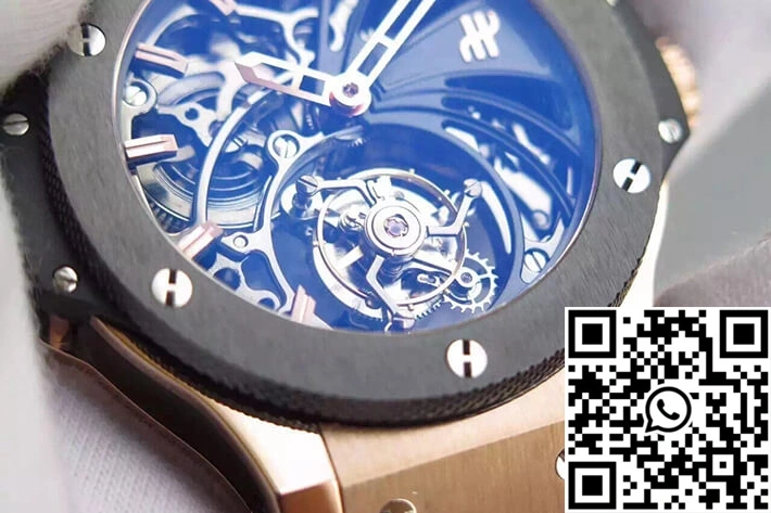 Hublot Big Bang Hollow Tourbillon Skeleton Dial