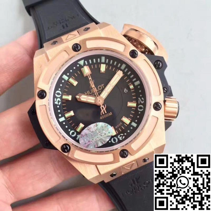 Hublot Big Bang King Power Musee Oceanographique Monaco 731.OX.1170.RX V6 Factory Black Dial