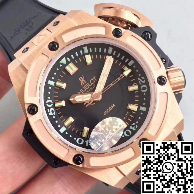 Hublot Big Bang King Power Musee Oceanographique Monaco 731.OX.1170.RX V6 Factory Black Dial