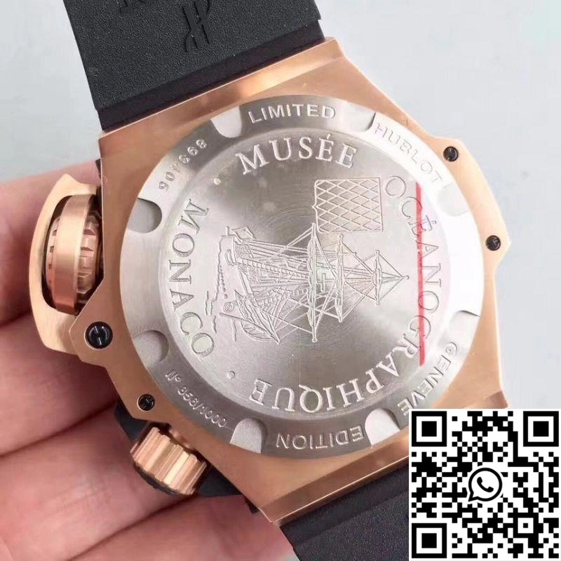 Hublot Big Bang King Power Musee Oceanographique Monaco 731.OX.1170.RX V6 Factory Black Dial