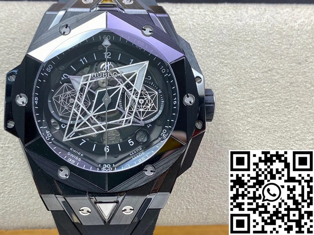 Hublot Big Bang Sang Bleu II 418.CX.1114.RX.MXM20 BB Factory Black Ceramics
