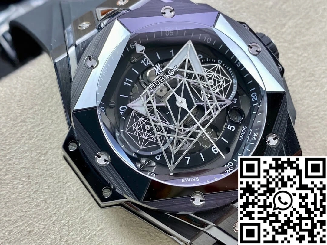Hublot Big Bang Sang Bleu II 418.CX.1114.RX.MXM20 BB Factory Black Ceramics