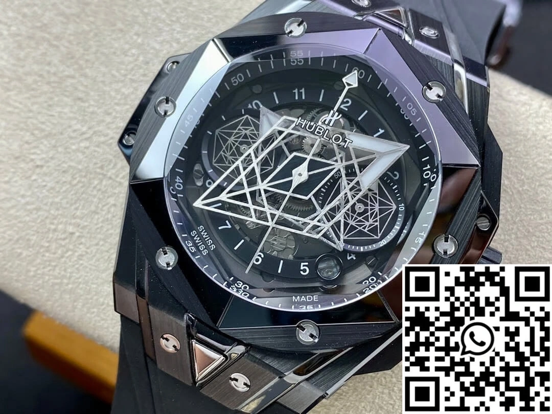 Hublot Big Bang Sang Bleu II 418.CX.1114.RX.MXM20 BB Factory Black Ceramics