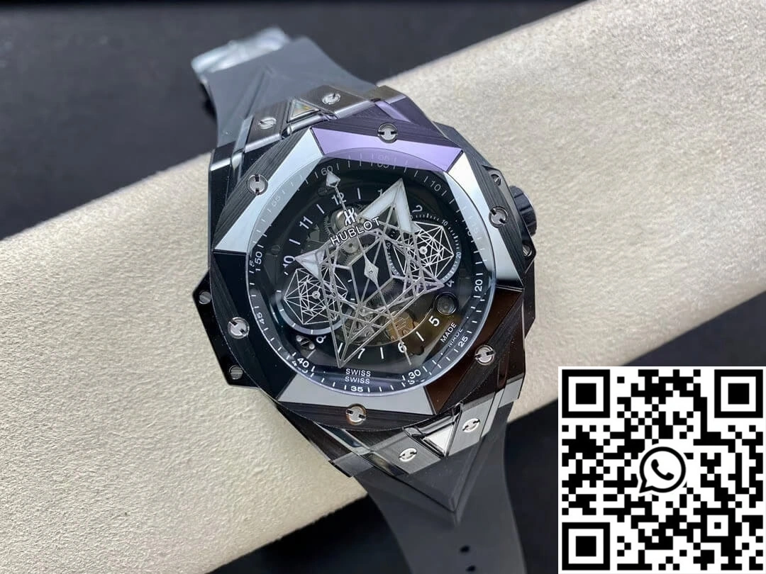 Hublot Big Bang Sang Bleu II 418.CX.1114.RX.MXM20 BB Factory Black Ceramics
