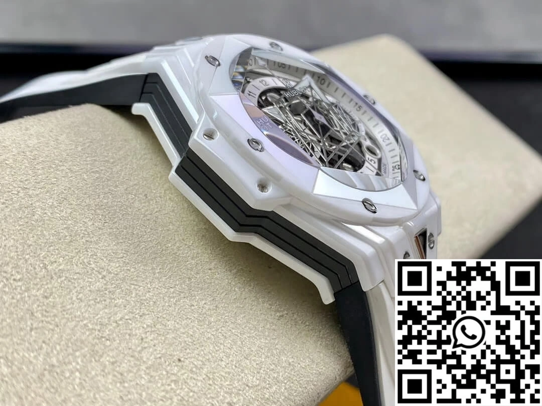Hublot Big Bang Sang Bleu II 418.HX.2001.RX.MXM21 BB Factory White Ceramics