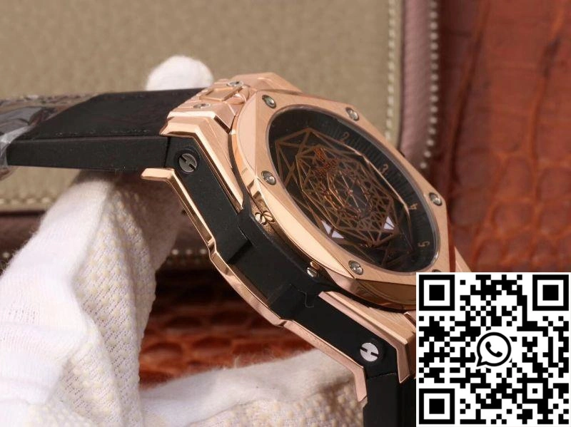Hublot Big Bang Sang Bleu King Gold 415.OX.1118.VR.MXM17 TMF Factory Black Dial