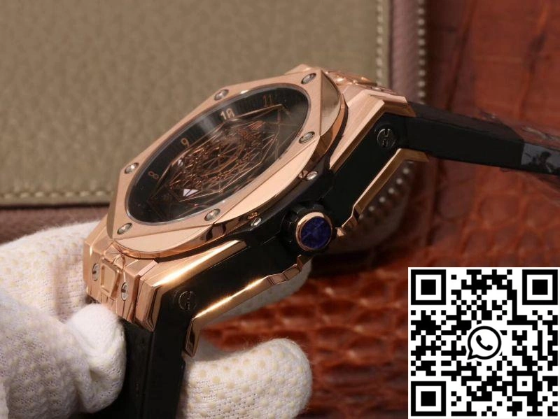 Hublot Big Bang Sang Bleu King Gold 415.OX.1118.VR.MXM17 TMF Factory Black Dial