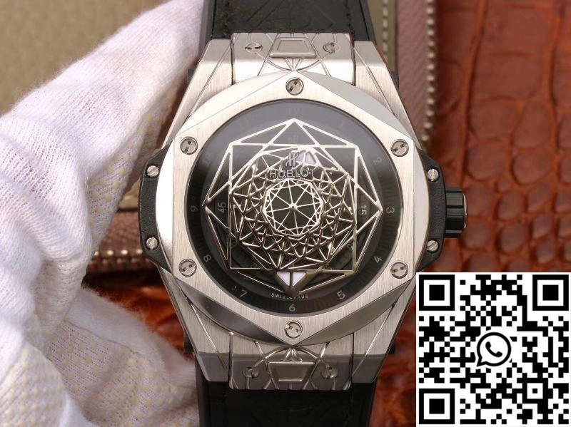 Hublot Big Bang Sang Bleu Titanium 415.NX.1112.VR.MXM16 TMF Factory Black Dial