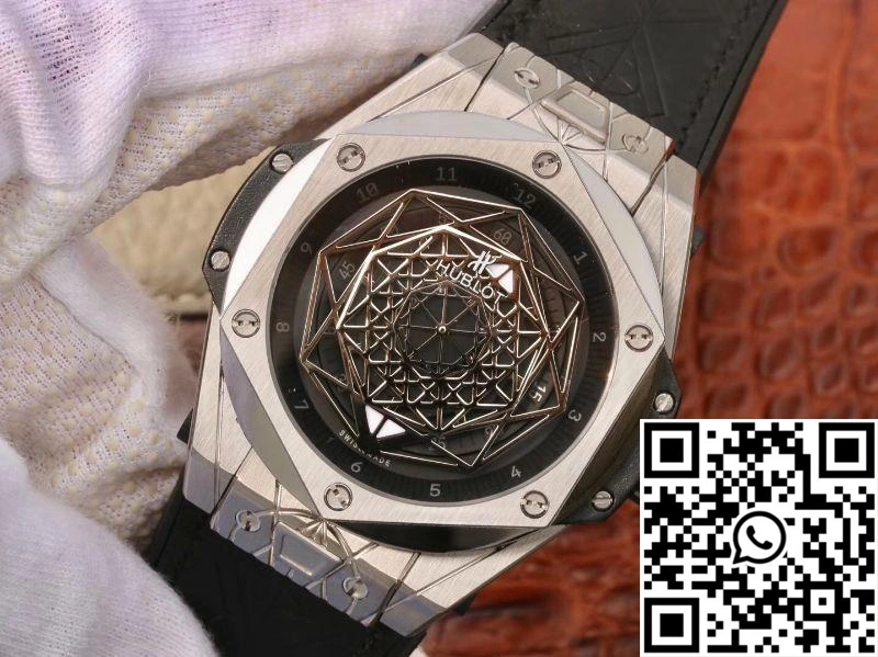 Hublot Big Bang Sang Bleu Titanium 415.NX.1112.VR.MXM16 TMF Factory Black Dial