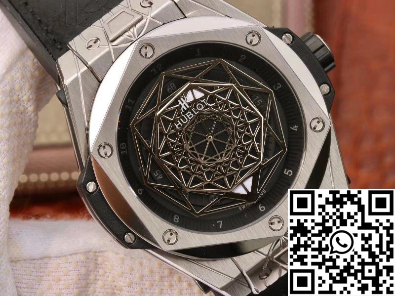 Hublot Big Bang Sang Bleu Titanium 415.NX.1112.VR.MXM16 TMF Factory Black Dial