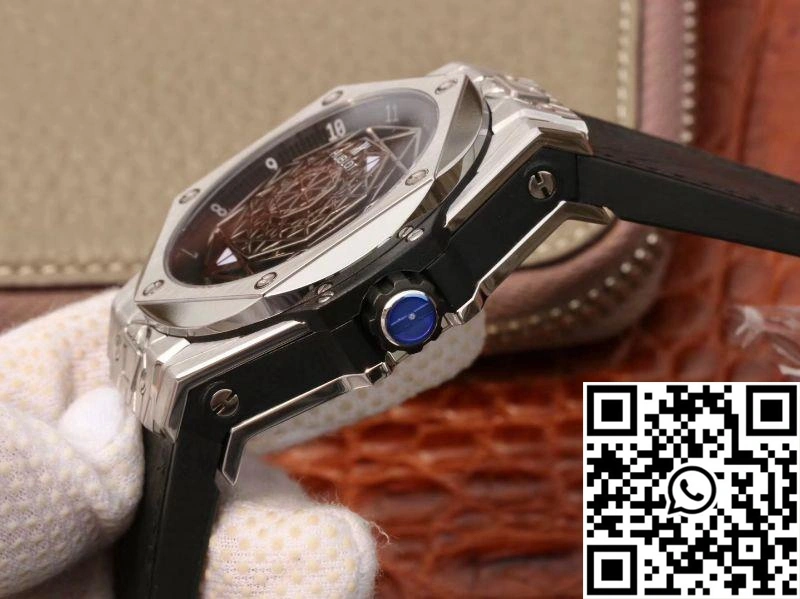 Hublot Big Bang Sang Bleu Titanium 415.NX.1112.VR.MXM16 TMF Factory Black Dial