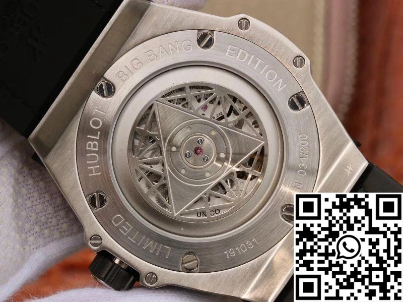 Hublot Big Bang Sang Bleu Titanium 415.NX.1112.VR.MXM16 TMF Factory Black Dial