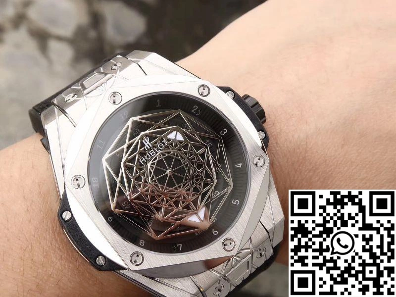 Hublot Big Bang Sang Bleu Titanium 415.NX.1112.VR.MXM16 TMF Factory Black Dial