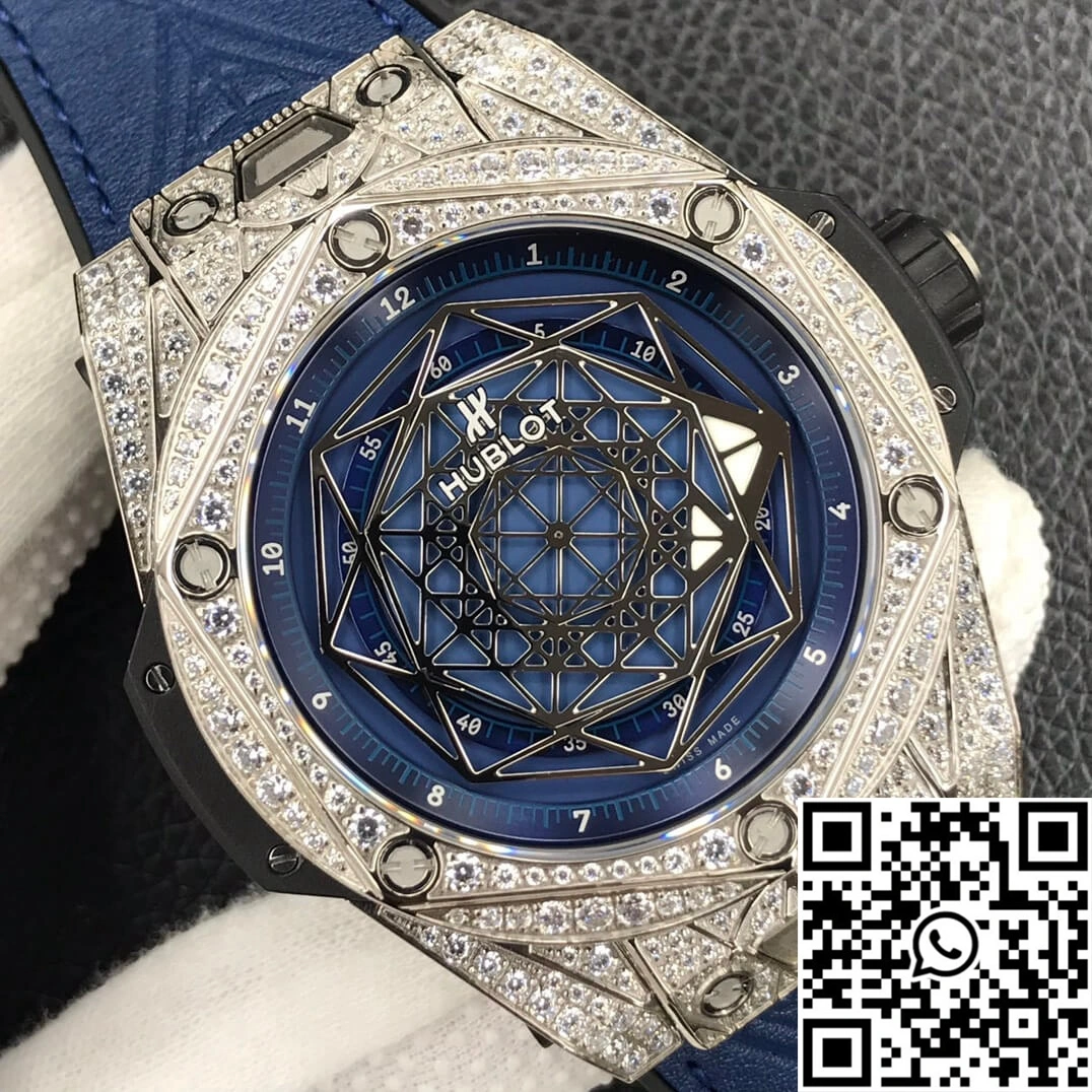 Hublot Big Bang WWF Factory Titanium Full Diamond Case