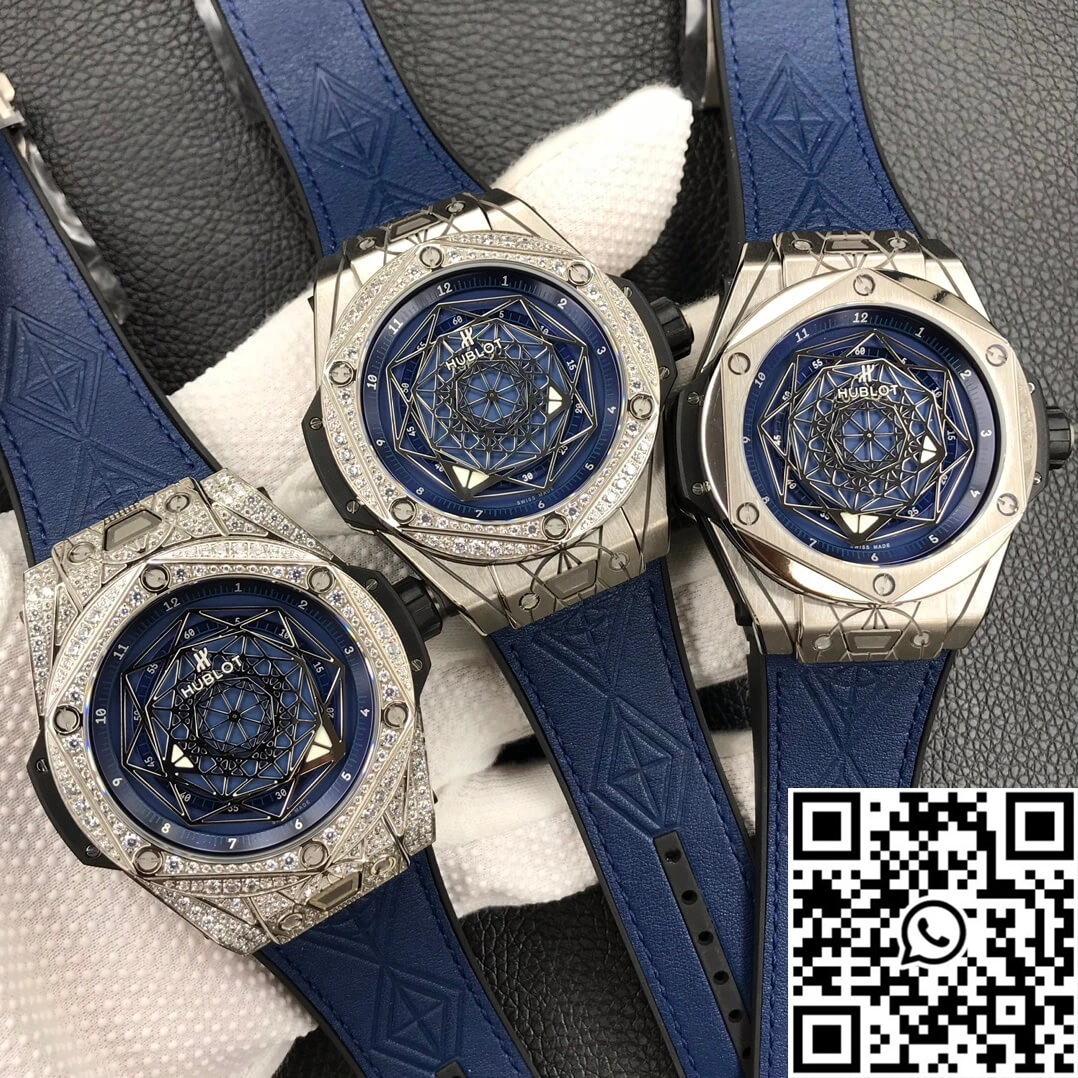 Hublot Big Bang WWF Factory Titanium Full Diamond Case