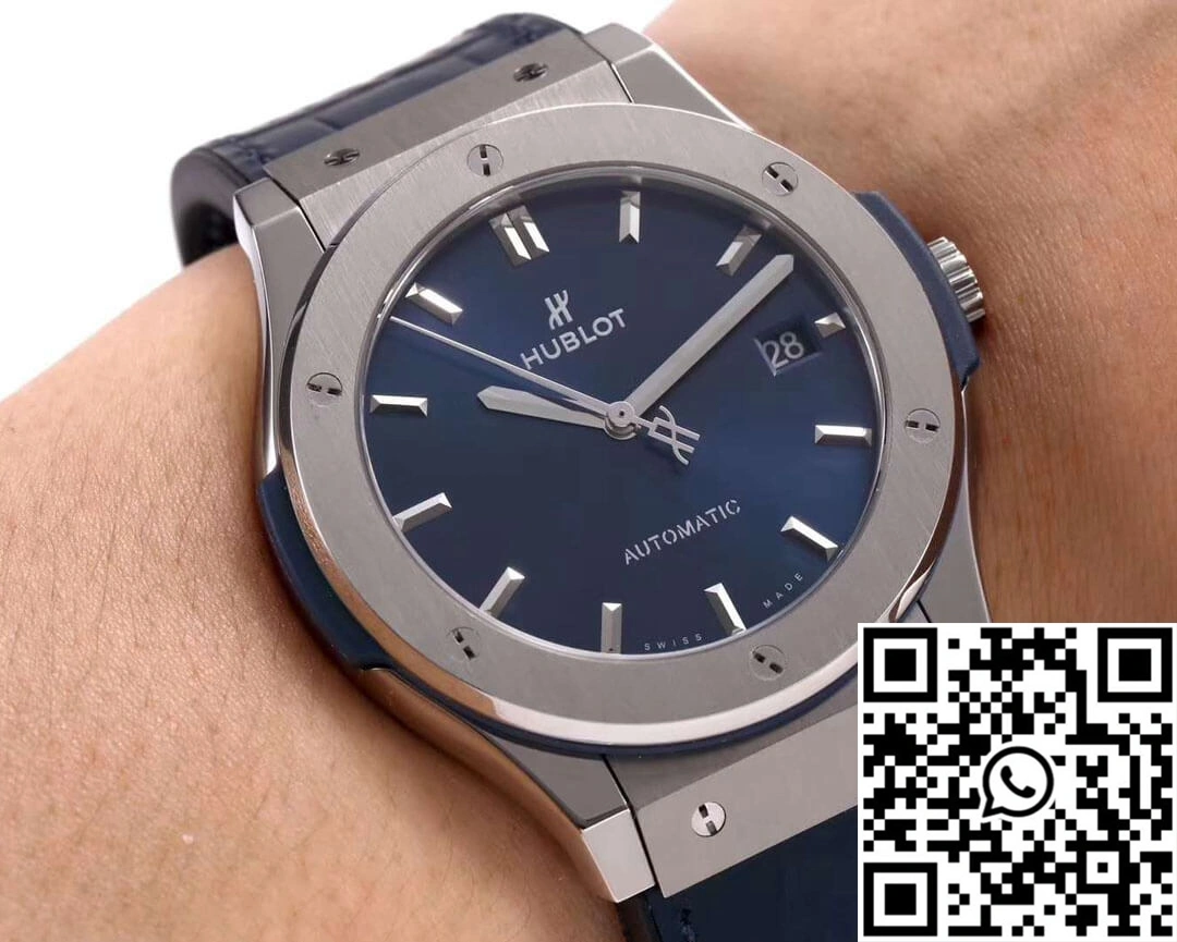 Hublot Classic Fusion 511.NX.7170.LR WWF Factory Blue Dial