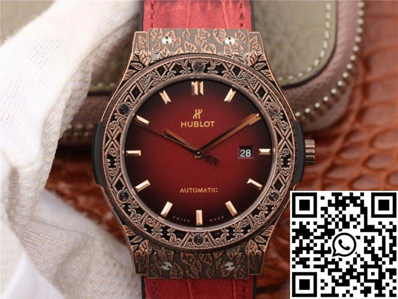 Hublot Classic Fusion Arturo Fuente Limited Edition 511.OX.6670.LR.OPX17 JJ Factory Red Dial