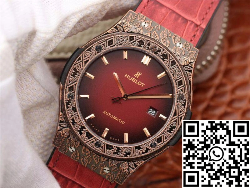 Hublot Classic Fusion Arturo Fuente Limited Edition 511.OX.6670.LR.OPX17 JJ Factory Red Dial