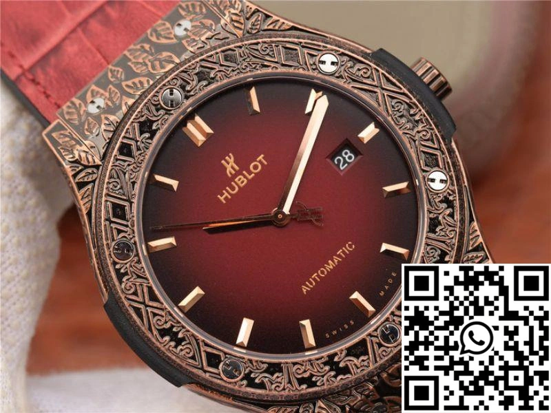 Hublot Classic Fusion Arturo Fuente Limited Edition 511.OX.6670.LR.OPX17 JJ Factory Red Dial