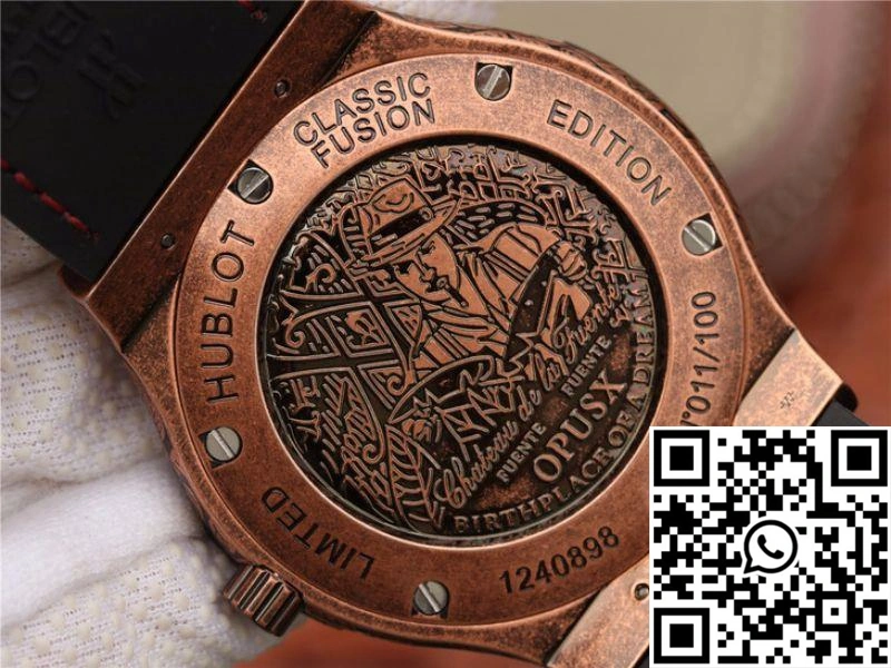 Hublot Classic Fusion Arturo Fuente Limited Edition 511.OX.6670.LR.OPX17 JJ Factory Red Dial