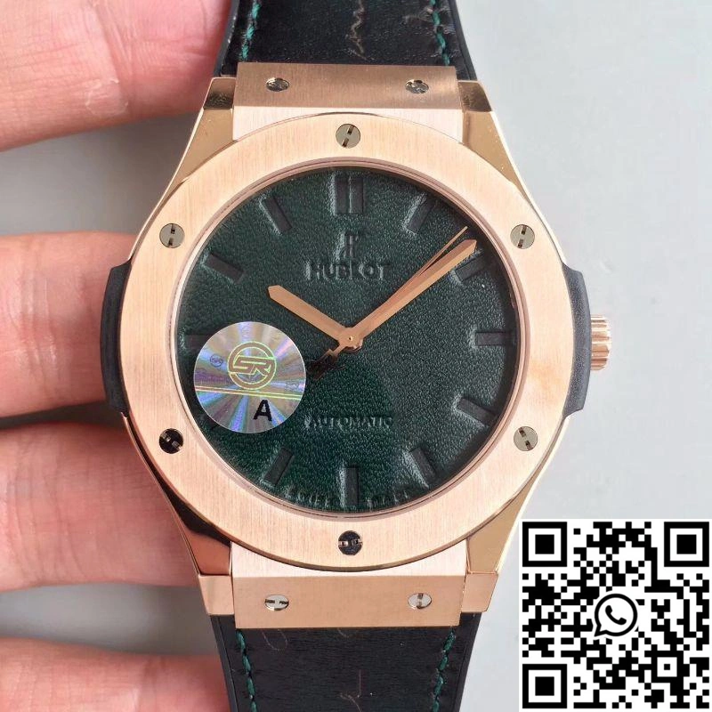 Hublot Classic Fusion Berluti Scritto 511.OX.0500.VR.BER16 JJ Factory V2 Green Dial