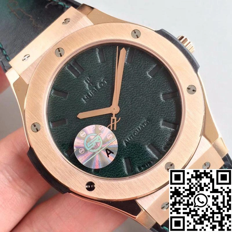 Hublot Classic Fusion Berluti Scritto 511.OX.0500.VR.BER16 JJ Factory V2 Green Dial
