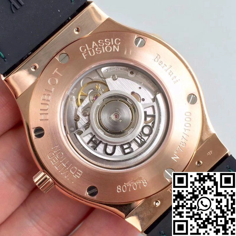 Hublot Classic Fusion Berluti Scritto 511.OX.0500.VR.BER16 JJ Factory V2 Green Dial