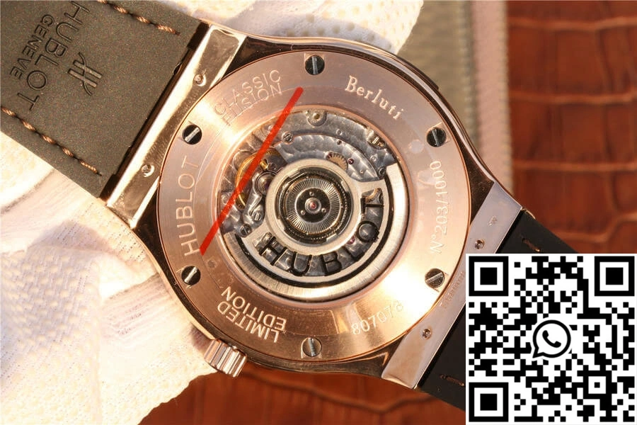 Hublot Classic Fusion Berluti Scritto 511.OX.0500.VR.BER16 TW Factory Tobacco Dial