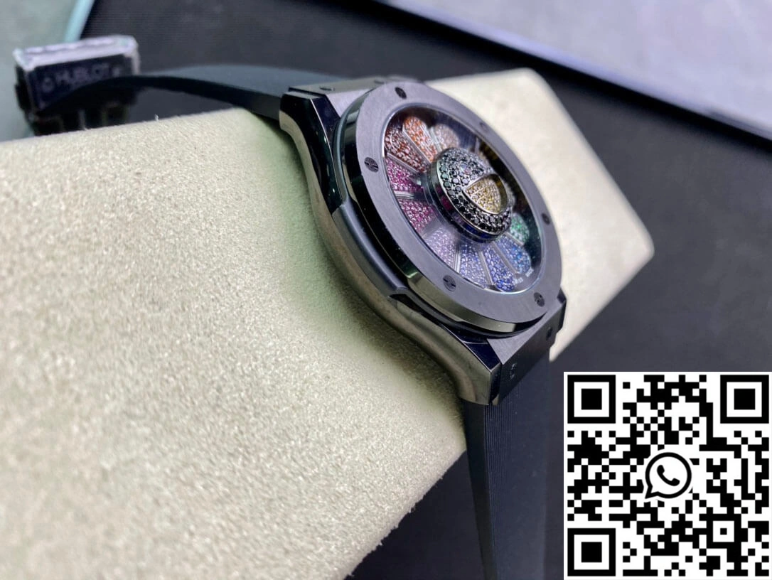 Hublot Classic Fusion Takashi Murakami 507.CX.9000.RX.TAK21 Sunflower Ceramic Bezel