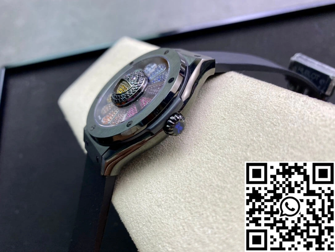 Hublot Classic Fusion Takashi Murakami 507.CX.9000.RX.TAK21 Sunflower Ceramic Bezel