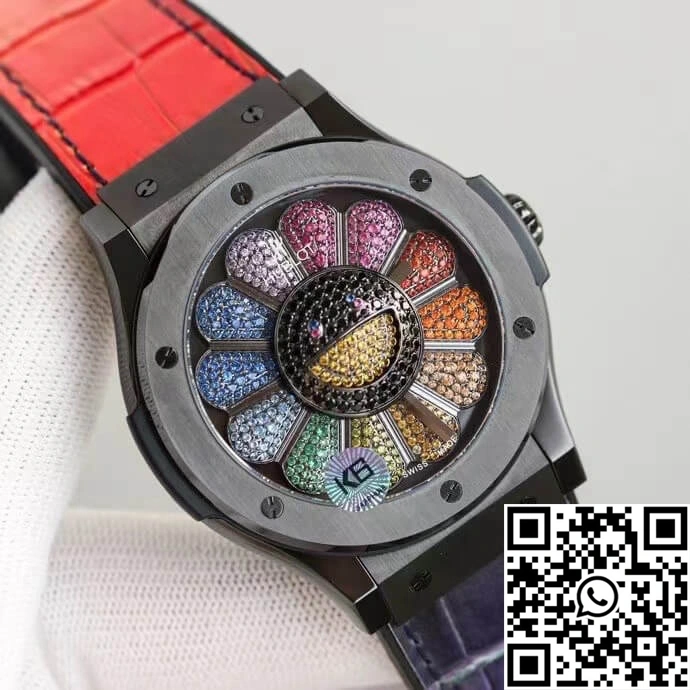 Hublot Classic Fusion Takashi Murakami 507.CX.9000.RX.TAK21 Sunflower Colored Dial