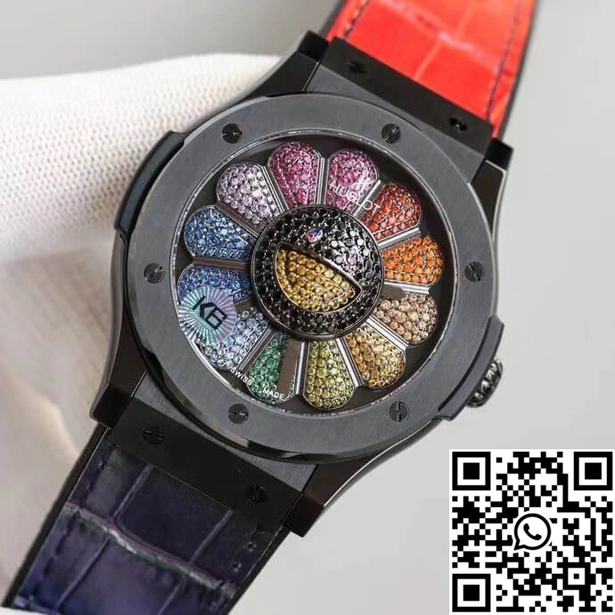 Hublot Classic Fusion Takashi Murakami 507.CX.9000.RX.TAK21 Sunflower Colored Dial