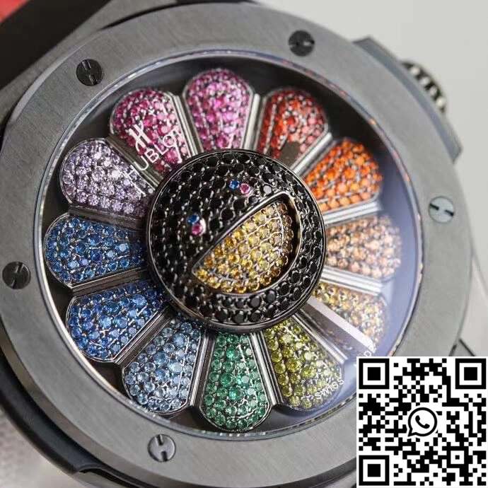 Hublot Classic Fusion Takashi Murakami 507.CX.9000.RX.TAK21 Sunflower Colored Dial