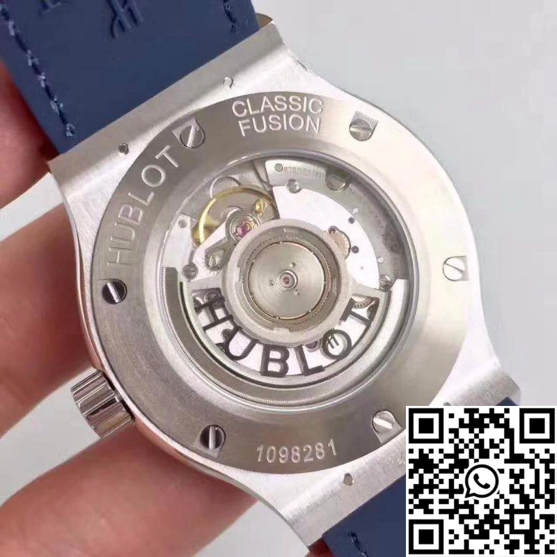 Hublot Classic Fusion Titanium Blue 511.NX.7170.LR JJ Factory Blue Dial
